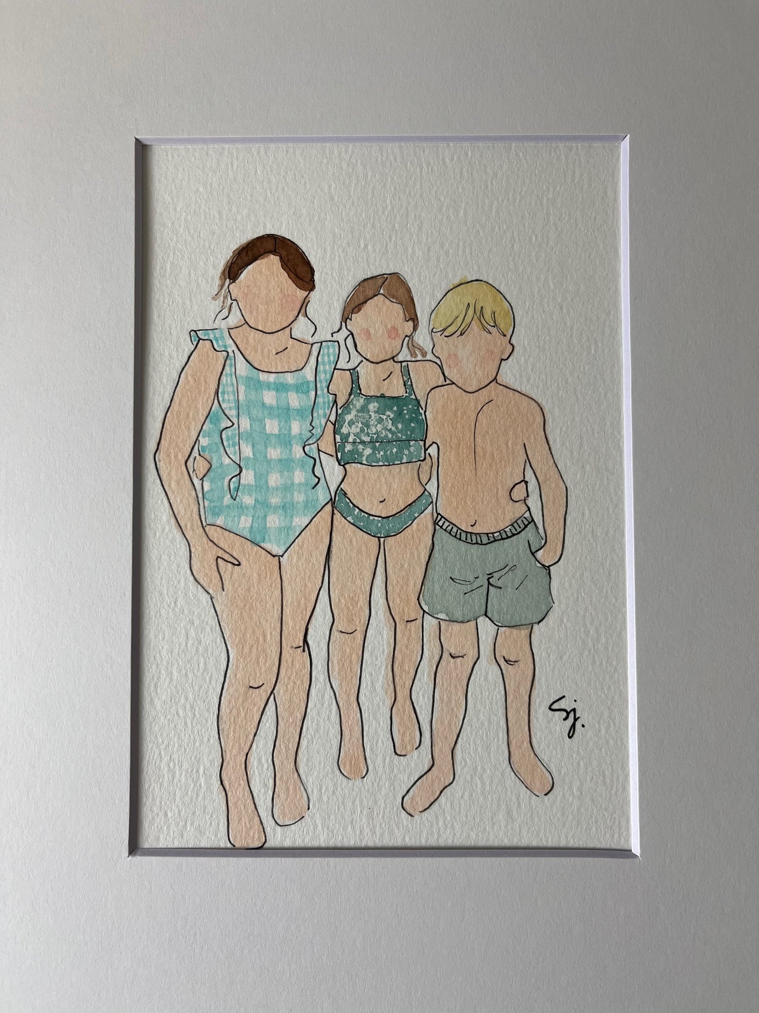 Custom Family Illustration