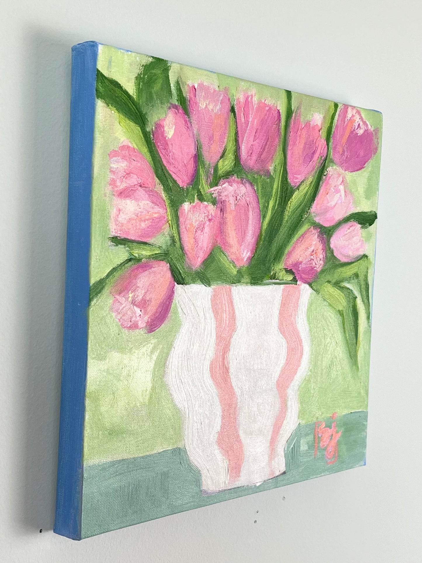 12x12 "Mama's Tulips"